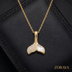 ZORAYA Golden Mermaid Pendant