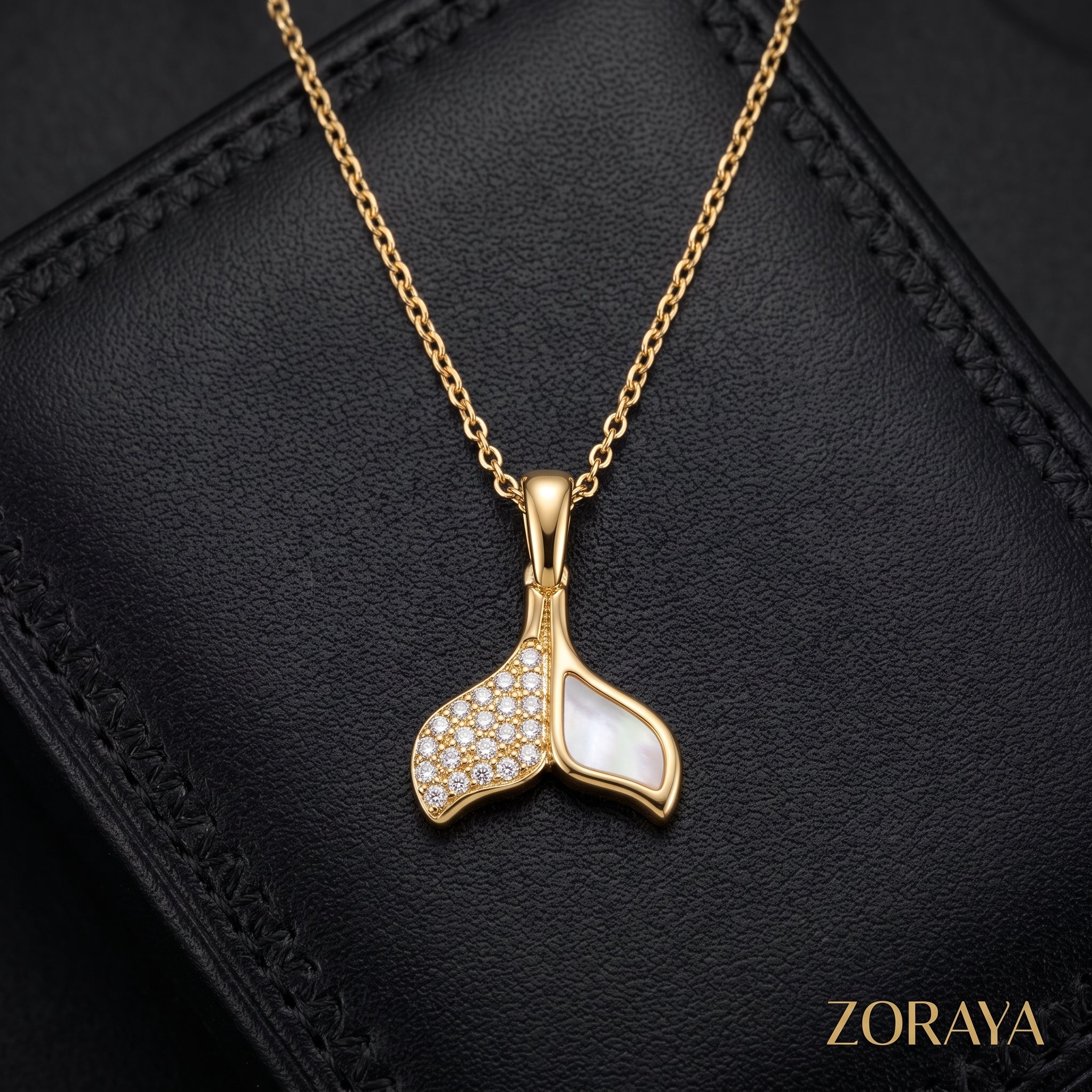 ZORAYA Golden Mermaid Pendant