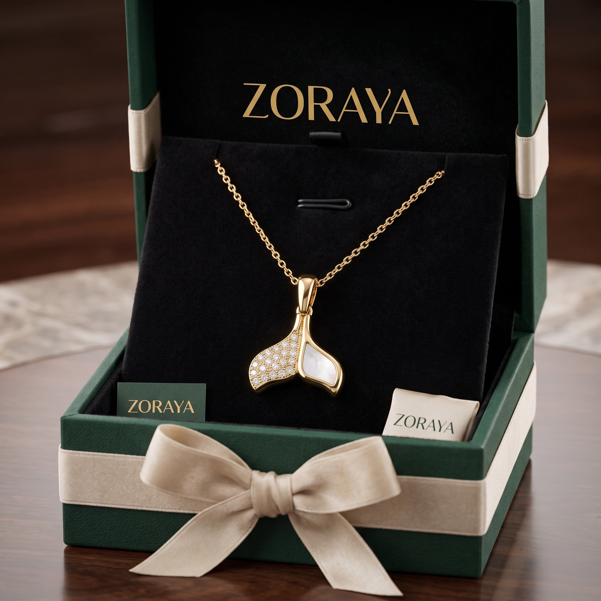 ZORAYA Golden Mermaid Pendant