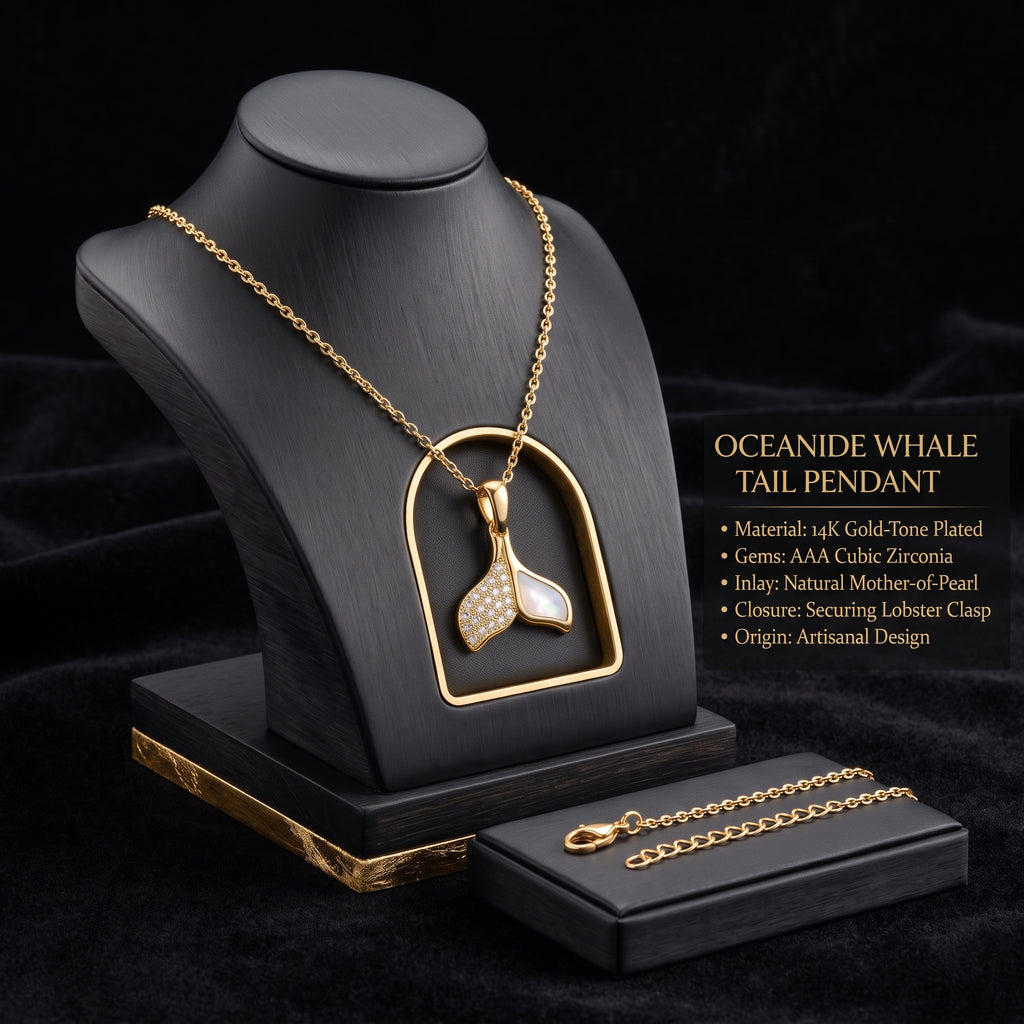 ZORAYA Golden Mermaid Pendant