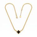 ZORAYA Clover Charm Necklace