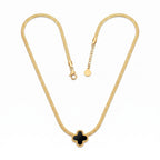 ZORAYA Clover Charm Necklace