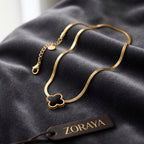 ZORAYA Clover Charm Necklace